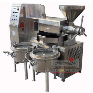 Molino de prensado de alta productividad de aceite de nuez de soja sésamo prensado en frío y caliente automático de acero inoxidable 304 de excelente calidad - Product Image 2