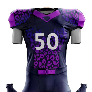 Nouveauté, vêtements de sport, couleur unie, uniforme de football américain, séchage rapide, uniforme de football américain sur mesure - Product Image 5
