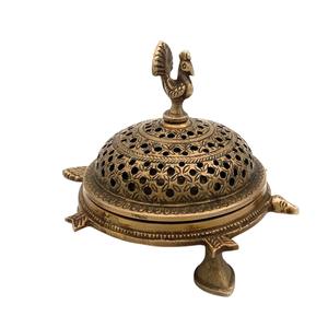 Quemador de incienso tradicional árabe de lujo en latón, set de Bakhoor con Oud, Sándalo, Lavanda, Jazmín, Cilantro, regalo islámico para el hogar. - Product Image 3