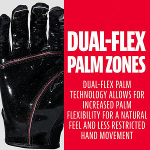 Gants de réception de rugby pour hommes Gants de football américain antidérapants Super Grip - Product Image 3