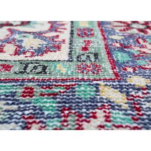 Alfombra de Lana Anudada a Mano de Gran Tamaño, Diseño de Medallón Rojo y Naranja, para Sala de Estar, Pasillo Rectangular, Modelo Pae-2275 - Product Image 3