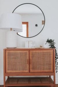 Sangle de canne en rotin naturel maille ouverte au Vietnam meilleure vente - Product Image 2