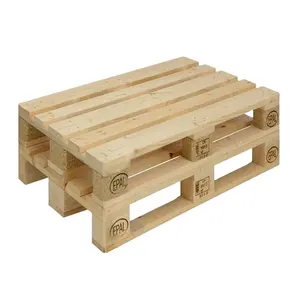 Paleta de madera de pino europea, precio de palés de madera de pino