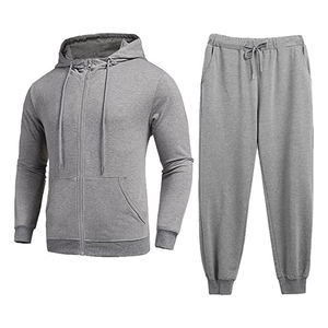 Survêtements de sport pour hommes personnalisables avec logo, ensemble deux pièces, poids lourd, écologique et réversible - Product Image 2