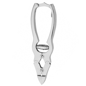 Coupe-ongles en acier allemand robuste 4.8 "Lames tranchantes Action à ressort Coupe-ongles pour orteils incarnés avec verrouillage arrière - Product Image 5