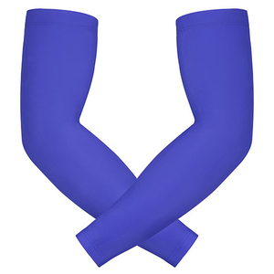 Solid Color <b>Compression</b> Cycling <b>Arm</b> <b>Sleeves</b> for Men and Women Custom Logo Racing Sets Quick Dry Breathable Spandex/Polyester - Product Image 1