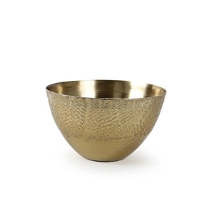 Bol de service décoratif en aluminium fini argent avec piédestal Bol élégant pour la maison, la cuisine, la table à manger, la fête et le mariage - Product Image 4