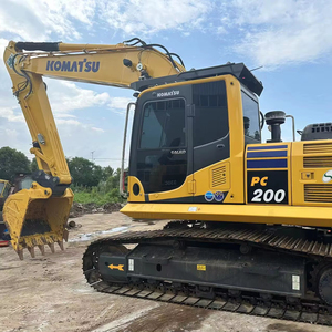Excavadora sobre orugas de 20 toneladas Komatsu de Japón de excelente rendimiento, precio barato usado a la venta, incluido el rodamiento de engranajes del motor - Product Image 1