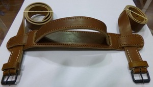 Ajustable Durable impermeable correa de cuero Real WOK manta elegante conveniente al aire libre Picnic portador logotipo personalizado Camping Mat - Product Image 4