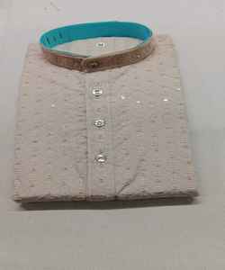 AchkanBandhgalaSherwanikurtapajama Set Arabicindianpunjabikurtassalwarkurta Design para hombres Boda verde - Product Image 3