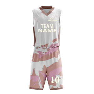 Uniforme de basket-ball personnalisé par sublimation, logo d'équipe, respirant, séchage rapide, vêtements de basket-ball pour garçons - Product Image 4