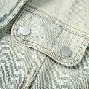 แจ็กเก็ตยีนส์สำหรับผู้หญิงแจ็กเก็ตยีนส์สีดำ2025 - Product Image 4