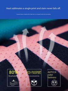 Maillots de football américain pour hommes en gros, impression numérique, manches courtes, été, tous les modèles, uniforme de rugby - Product Image 5