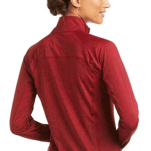 Wholesale Customizable Printed Knitted <b>Long</b> <b>Sleeved</b> <b>Base</b> <b>Layer</b> Women Equestrian Horse Riding Competition Shirts Quick Dry - Product Image 5