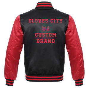 Veste bomber matelassée en satin avec logo personnalisé, design réversible coupe-vent, veste d'hiver respirante - Product Image 6