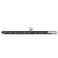Machine de découpe laser à fibre fiable de 30 000 W avec table à navette et système d'échange automatique pour la découpe industrielle de métaux