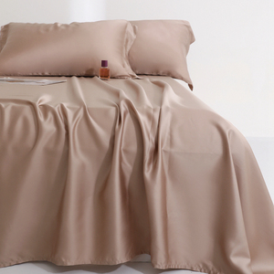 Vente en gros Queen Draps de lit 50% <span class=keywords><strong>coton</strong></span> <span class=keywords><strong>Drap</strong></span> de lit 50% bambou/Tencel Double King Size Bad Draps <span class=keywords><strong>2</strong></span> <span class=keywords><strong>personnes</strong></span> pour lits - Product Image 3