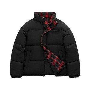 เสื้อโค้ทกันหนาวสำหรับผู้ชายเสื้อแจ็คเก็ตขนเป็ดผ้าใบกันน้ำกลางแจ้งแบรนด์ดีไซเนอร์หรู - Product Image 5