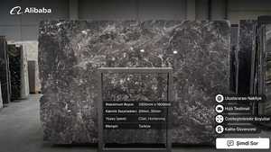 Dalles et carreaux de marbre gris royal Cem 2026 – Modèle de luxe contemporain poli pour appartement – Fabriqué en Turquie – Qualité supérieure à prix abordable - Product Image 2