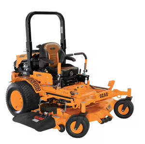 Tondeuse autoportée Scag Zero-Turn neuve, essence, acier, lame rotative, orange, avec 3 ans de garantie - Product Image 1