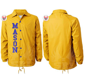 เสื้อแจ็คเก็ตโค้ชเมสัน อาจารย์แห่งลิขสิทธิ์เมสัน แบบสั่งทำพิเศษ |   เสื้อโค้ชปักโลโก้แบบกำหนดเองสำหรับเครื่องแต่งกายพิธีกรรมมาซอนิกสำหรับทุกเพศ - Product Image 6