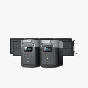 NOUVEAU EcoFlow DELTA 2 Station d'alimentation portable + batterie intelligente supplémentaire delta 2 + 2 panneaux solaires 110w OMT - Product Image 2