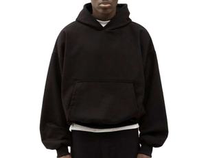 <b>Men's</b> Oversized Cotton <b>Hoodie</b> Heavyweight Anti-Shrink Pullover Sweatshirt Streetwear Casual Wear Eco-Friendly XS-XXL - Product Image 1