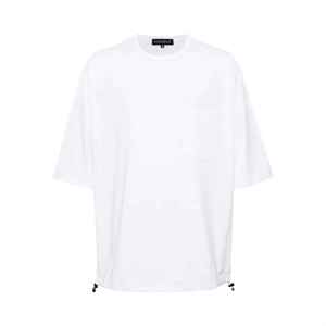 T-shirt personnalisé 260 g/m² grande taille luxe 100% coton pour hommes T-shirt surdimensionné 100% coton avec bouffée 3D poids lourd - Product Image 1