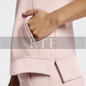 Tops de Enfermería de talla grande personalizados, uniformes de fregado antiarrugas transpirables de estilo moderno para conjuntos de médicos de otoño - Product Image 2