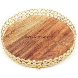 ถาดไม้ไผ่ตกแต่งโต๊ะวัสดุไม้ไผ่ถาดเสิร์ฟอาหารในบ้านและห้องครัวถาดอาหารสำหรับงานเลี้ยง - Product Image 6