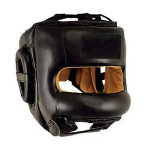 Ensemble de combat de boxe gagnant au prix de gros gants de boxe protège-tête protège-aine en cuir véritable de qualité supérieure personnalisé - Product Image 6