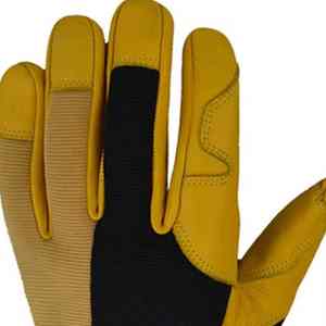 Gants de mécanicien en cuir de vachette grainé, tendance, anti-coupure, anti-impact, gants de conducteur - Product Image 6