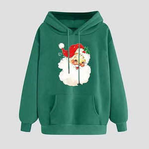 Nouveauté : sweat-shirts de Noël pour hommes, vêtements de mode de plein air, unisexe, de haute qualité, en coton surdimensionné, sweat-shirts de Noël français - Product Image 2