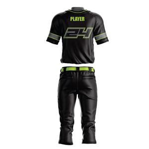 Las mejores cosas 100% poliéster personalizado uniforme de béisbol camisetas de primera calidad con el mejor precio para Hombres estilo ajustado todos los colores sólidos - Product Image 3