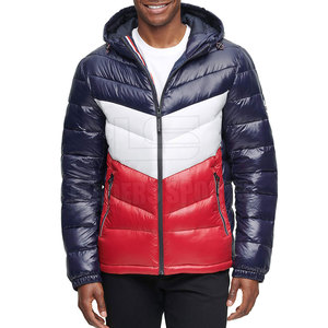 Chaqueta de Invierno con Capucha para Hombre, Impermeable, Transpirable, de Nailon/Poliéster, Corte Ajustado, Servicio OEM, Venta al Por Mayor - Product Image 1