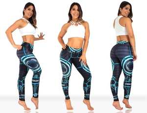 Personalizado 2025 mujeres sin costuras de cintura alta de talla grande Leggings Mujer piel apretada bolsillo Leggings - Product Image 5