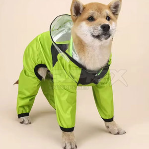 Impermeable para Perros, Chaqueta Impermeable con Capucha para Mascotas, Ligera y Moderna - Product Image 3
