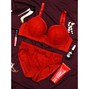 Ensemble soutien-gorge et culotte rembourrés noir Zephyr - Product Image 6