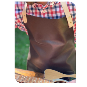 Fabrica profesional logotipo personalizado hombres delantales de soldadura de cuero de alta calidad gran oferta nuevo modelo delantales 2017 - Product Image 6