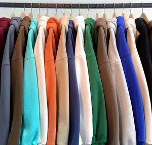 Fabricant Logo personnalisé Sweatshirts à capuche grande taille haute qualité 350GSM 100% coton Sweatshirts bon marché vierges pour hommes - Product Image 3