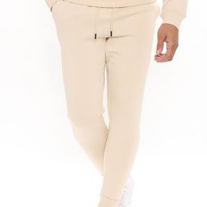 High Street unisexe de haute qualité français Terry polaire survêtement hommes décontracté hiver piste ensemble avec respirant Logo personnalisable - Product Image 4