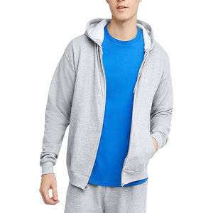 Sweats à capuche zippés personnalisés pour hommes Vêtements de sport de qualité supérieure Streetwear Mode décontractée Vente en gros - Product Image 1
