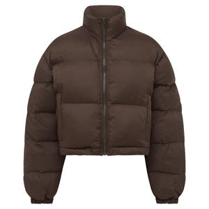 Casual Cropped Puffer <b>Jacket</b> Boxy Puffy Quilted Insulated Winter Short Parkas <b>Jackets</b> <b>For</b> <b>Women</b> Windproof Bubble Down <b>Jacket</b> - Product Image 1
