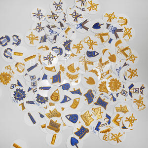 Masonic Craft Provincial Junior Warden Undress Badge bordado a mano con alambre de lingote dorado Accesorio de ropa para hombre - Product Image 2