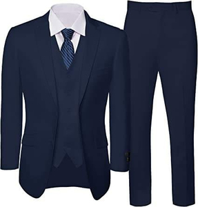 ชุดสูทผู้ชายคุณภาพสูง ผลิตในปากีสถาน สำหรับงานทางการ งานแต่งงาน ธุรกิจ ชุดลำลอง กางเกง เสื้อโค้ท ชุดสูท 3 ชิ้น ไซส์ใหญ่ - Product Image 2