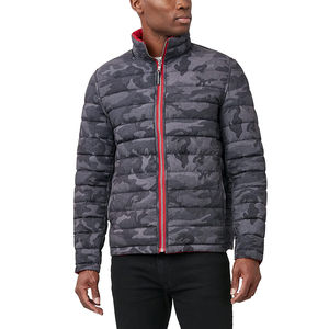 Veste universitaire pour homme, automne, doublée, col montant, à capuche, coupe-vent, respirante, tissu durable, coupe décontractée, protection contre le froid quotidien - Product Image 4