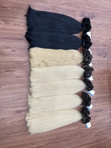 Nuevo Producto de Alta Calidad, Extensiones de Cabello Remy, Trama 100% Humana, Tejida a Mano, de Fábrica en Vietnam - Product Image 4