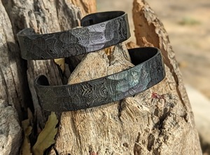 Handmade Damascus <b>Steel</b> Hand Forged Precious Pattern Bracelet <b>for</b> Men and <b>Women</b> - Product Image 6
