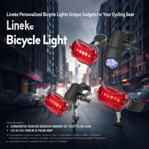 Lampes de vélo personnalisées Lineke, gadgets uniques pour votre équipement de cyclisme - Product Image 3