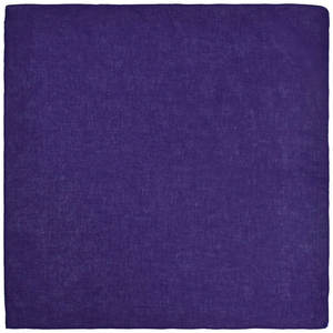 Vente en gros, lot de bandanas carrés en coton recyclé 100% uni, couleur unie, 54*54, style paisley - Product Image 4